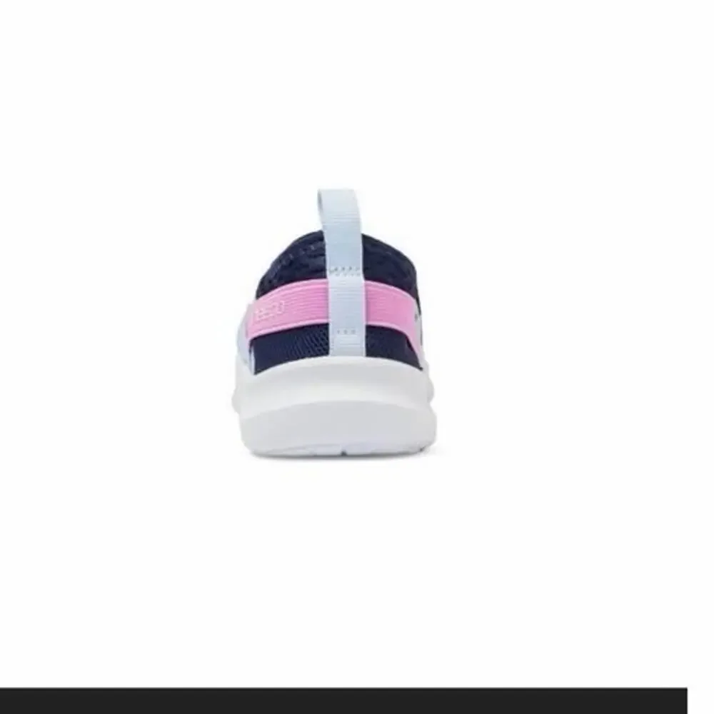 NWT Juniors sz small 13 1 Speedo Water Shoes- Navy and Pink
